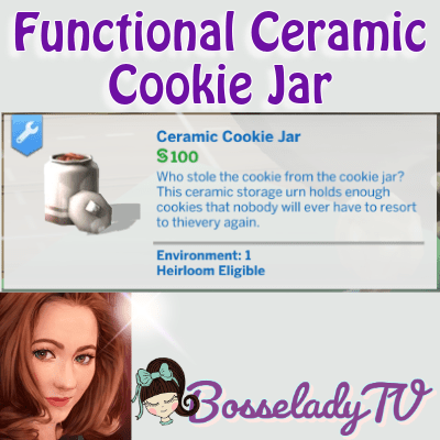 Functional Ceramic Cookie&nbsp;Jar